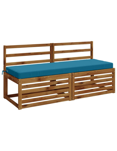Cuscini per Panchina a 2 Pezzi SOEST 2 pz 100% Poliestere
