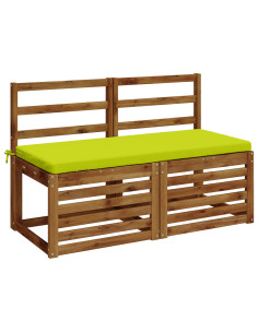 Cuscini per Panchina a 2 Pezzi SOEST 2 pz 100% Poliestere 2