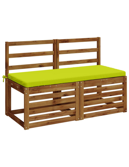 Cuscini per Panchina a 2 Pezzi SOEST 2 pz 100% Poliestere