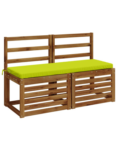 Cuscini per Panchina a 2 Pezzi SOEST 2 pz 100% Poliestere