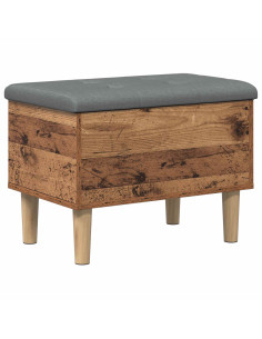 Panchina con Cuscino Legno di quercia 62 x 42 x 46 cm
