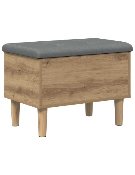 Panchina con Cuscino Rovere Artigianale 62 x 42 x 46 cm