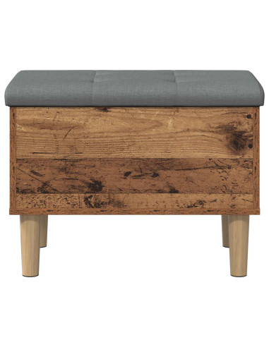 Panchina con Cuscino Legno di quercia 62 x 42 x 46 cm