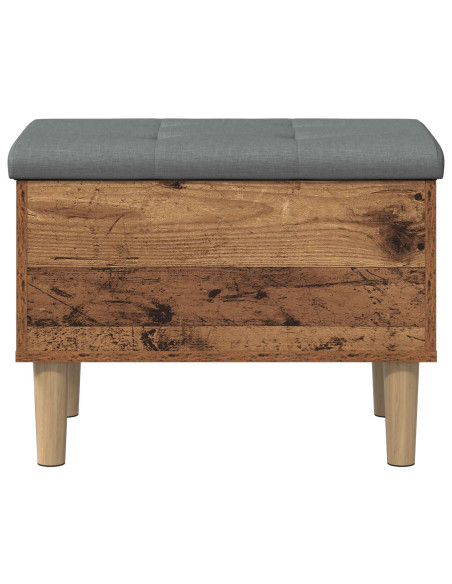 Panchina con Cuscino Legno di quercia 62 x 42 x 46 cm