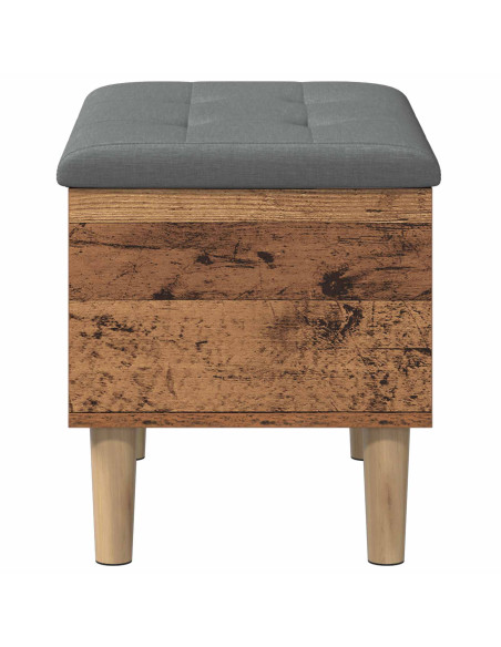 Panchina con Cuscino Legno di quercia 62 x 42 x 46 cm