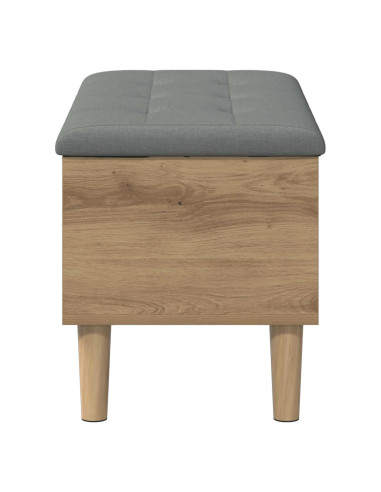 Panchina con Cuscino Rovere Artigianale 82 x 42 x 46 cm