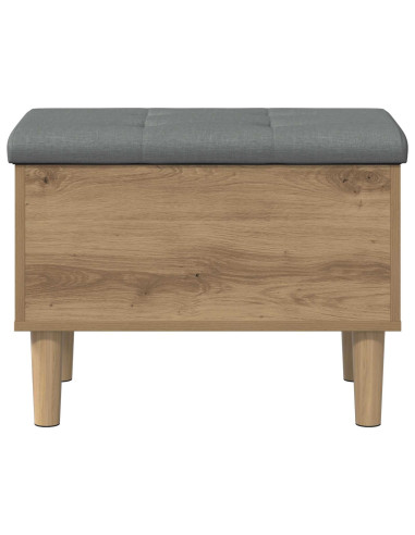Panchina con Cuscino Rovere Artigianale 62 x 42 x 46 cm