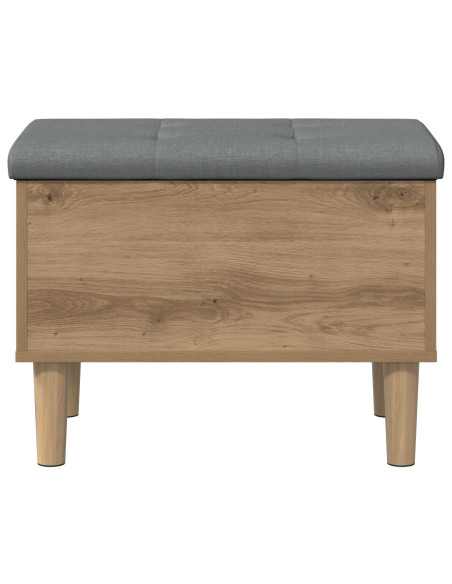 Panchina con Cuscino Rovere Artigianale 62 x 42 x 46 cm