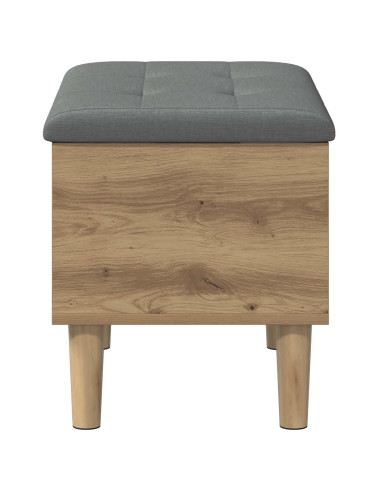 Panchina con Cuscino Rovere Artigianale 62 x 42 x 46 cm