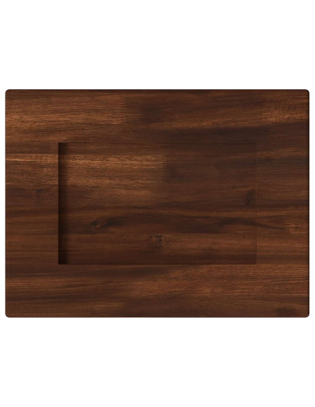 Piano del Tavolo Rettangolare 90 x 50 x 3,5 cm Rettangolare