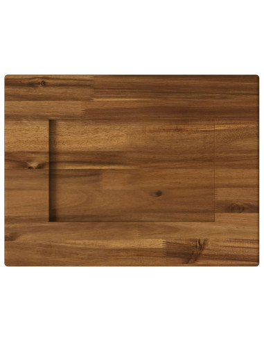 Piano del Tavolo Rettangolare 90 x 50 x 3,5 cm Rettangolare