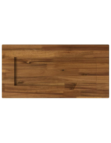 Piano del Tavolo Rettangolare 90 x 50 x 3,5 cm Rettangolare