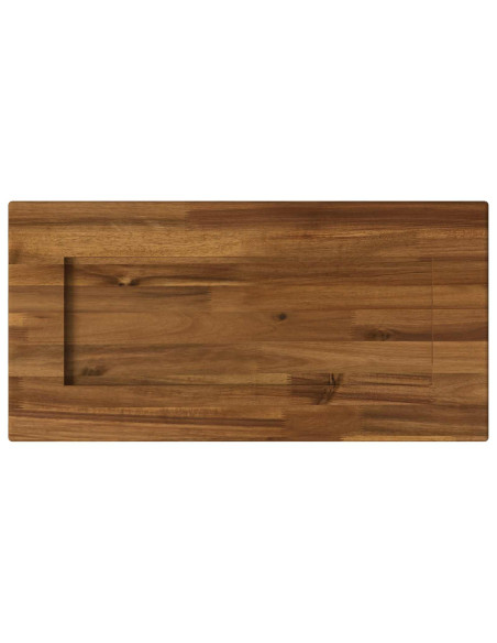 Piano del Tavolo Rettangolare 90 x 50 x 3,5 cm Rettangolare