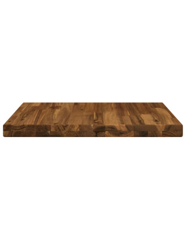 Piano del Tavolo Rettangolare 40 x 40 x 3,5 cm Quadrato