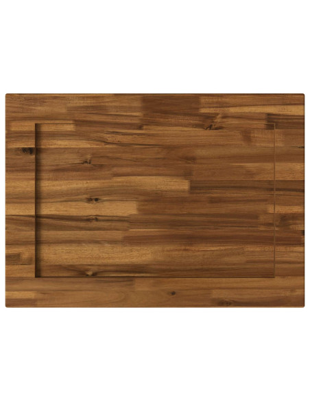Piano del Tavolo Rettangolare 90 x 50 x 3,5 cm Rettangolare