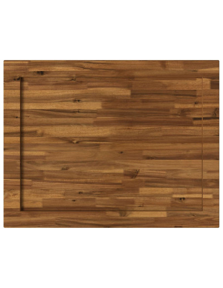 Piano del Tavolo Rettangolare 90 x 50 x 3,5 cm Rettangolare