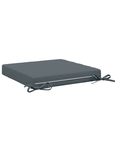 Cuscini per Sedia in 4 Pezzi SOEST 4 pz 100% Poliestere Blu