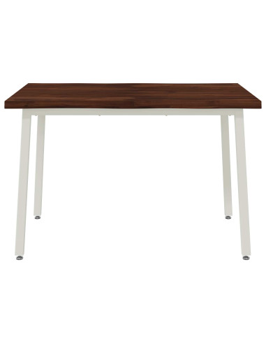 120 x 80 x 75 cm Legno di Acacia Massello Rettangolare