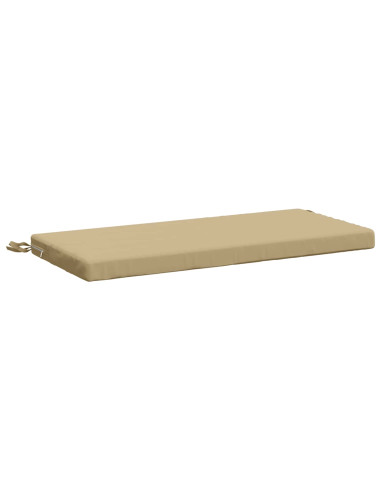 Cuscini per Panchina a 2 Pezzi SOEST 2 pz 100% Poliestere Beige