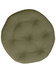 Cuscino per Sedia Appesa VIANEN 100% Poliestere Verde Oliva 2
