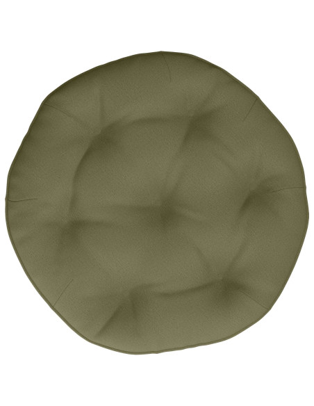 Cuscino per Sedia Appesa VIANEN 100% Poliestere Verde Oliva