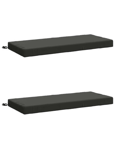 Cuscini per Panchina a 2 Pezzi SOEST 2 pz 100% Poliestere