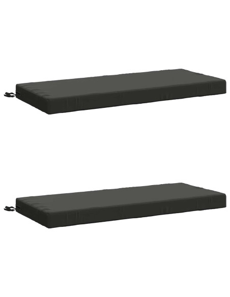 Cuscini per Panchina a 2 Pezzi SOEST 2 pz 100% Poliestere