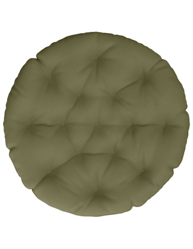 Cuscino per Sedia Appesa VIANEN 100% Poliestere Verde Oliva