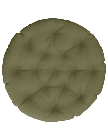 Cuscino per Sedia Appesa VIANEN 100% Poliestere Verde Oliva