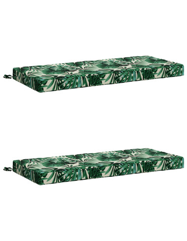 Cuscini per Panchina a 2 Pezzi SOEST 2 pz 100% Poliestere