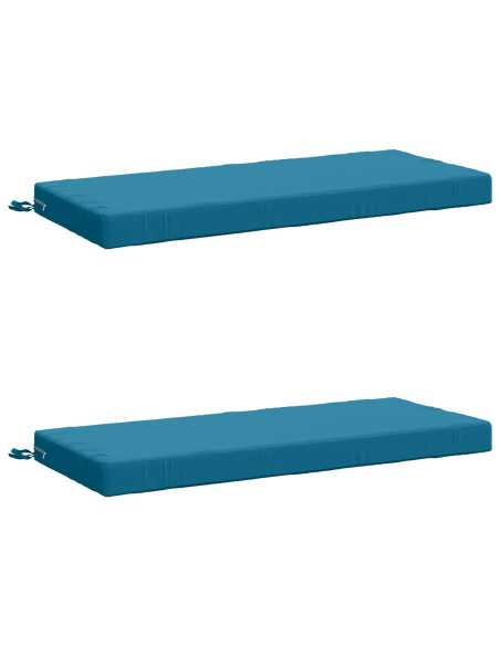 Cuscini per Panchina a 2 Pezzi SOEST 2 pz 100% Poliestere