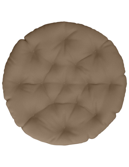 Cuscino per Sedia Appesa VIANEN 100% Poliestere Tortora