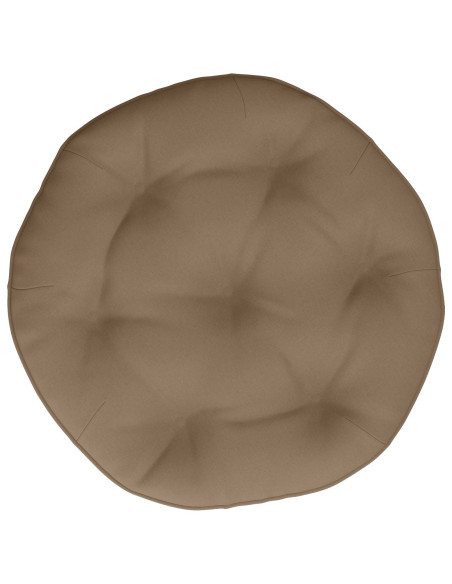 Cuscino per Sedia Appesa VIANEN 100% Poliestere Tortora