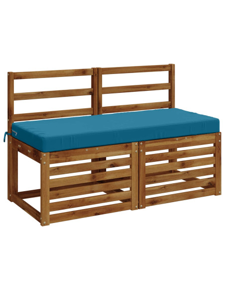 Cuscini per Panchina a 2 Pezzi SOEST 2 pz 100% Poliestere
