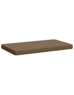 Cuscino per Panchina a 1 Pezzo VUGHT 100% Poliestere Tortora