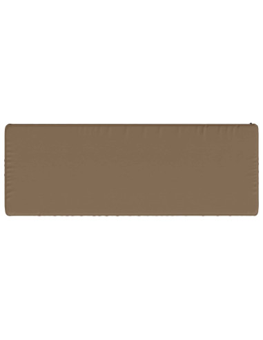 Cuscino per Panchina a 1 Pezzo VUGHT 100% Poliestere Tortora