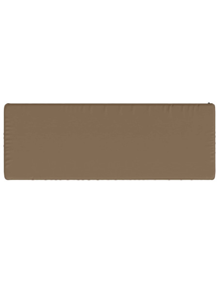 Cuscino per Panchina a 1 Pezzo VUGHT 100% Poliestere Tortora