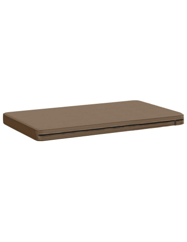 Cuscino per Panchina a 1 Pezzo VUGHT 100% Poliestere Tortora