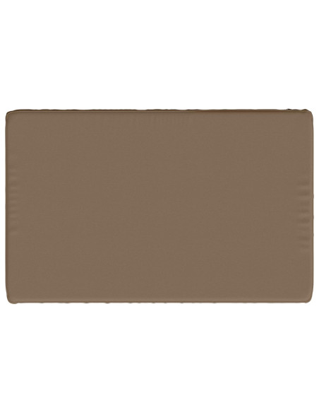 Cuscino per Panchina a 1 Pezzo VUGHT 100% Poliestere Tortora