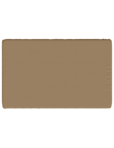 Cuscino per Panchina a 1 Pezzo VUGHT 100% Poliestere Tortora