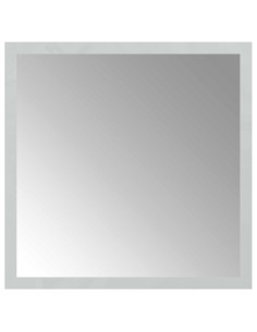 Specchio da bagno LED Trasparente 30 x 30 cm vetro temperato 2