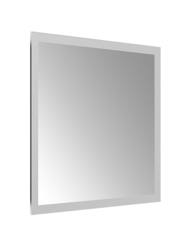 Specchio da bagno LED Trasparente 30 x 30 cm vetro temperato