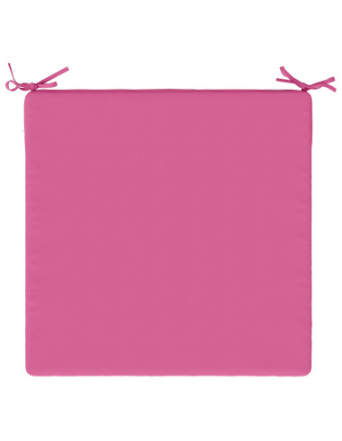 Cuscini per Sedia in 4 Pezzi SOEST 4 pz 100% Poliestere Rosa