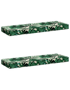 Cuscini per Panchina a 2 Pezzi VUGHT 2 pcs 100% Poliestere