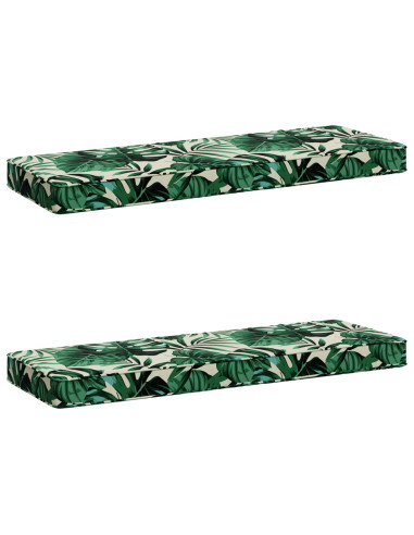 Cuscini per Panchina a 2 Pezzi VUGHT 2 pcs 100% Poliestere