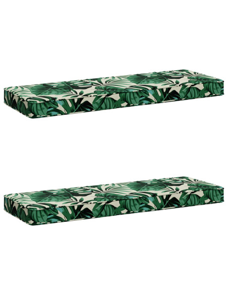 Cuscini per Panchina a 2 Pezzi VUGHT 2 pcs 100% Poliestere