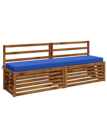 Cuscini per Panchina a 2 Pezzi SOEST 2 pz 100% Poliestere