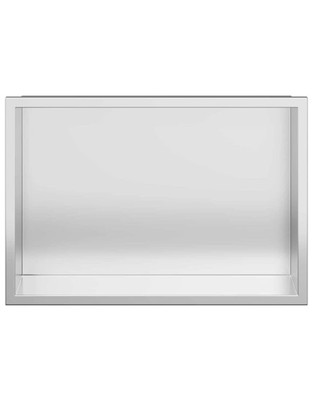 Nicchia per doccia Argento 30 x 20 x 9,5 cm Acciaio Inox