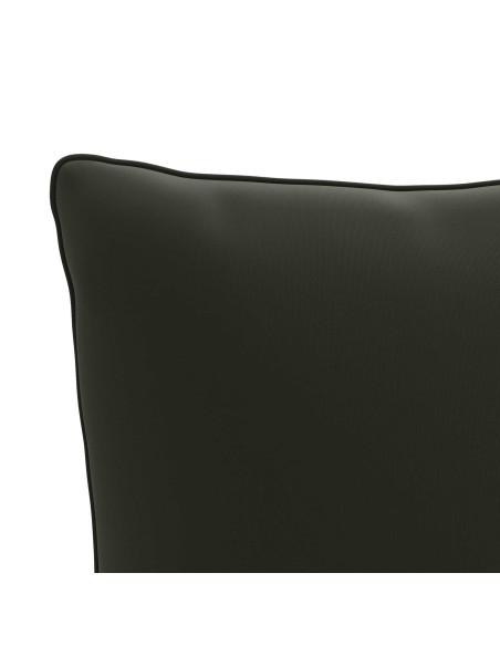 Cuscini per Schiena a 4 Pezzi PUTTEN 4 pcs 100% Poliestere Nero