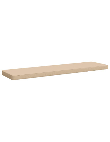 Cuscino per Panchina a 1 Pezzo VUGHT 100% Poliestere Crema